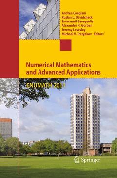 Couverture de l’ouvrage Numerical Mathematics and Advanced Applications 2011