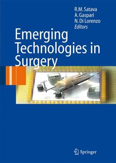 Couverture de l’ouvrage Emerging Technologies in Surgery