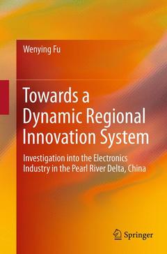 Cover of the book Towards a Dynamic Regional Innovation System