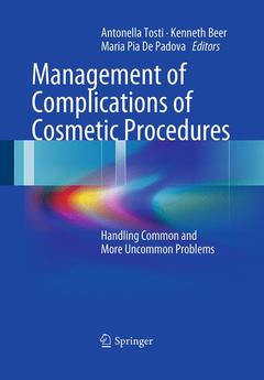 Couverture de l’ouvrage Management of Complications of Cosmetic Procedures