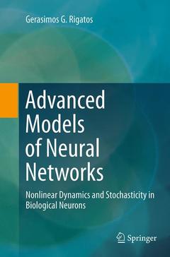 Couverture de l’ouvrage Advanced Models of Neural Networks
