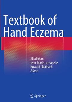 Couverture de l’ouvrage Textbook of Hand Eczema
