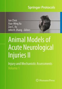 Couverture de l’ouvrage Animal Models of Acute Neurological Injuries II