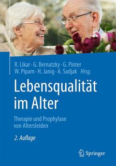 Couverture de l’ouvrage Lebensqualität im Alter