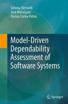 Couverture de l’ouvrage Model-Driven Dependability Assessment of Software Systems