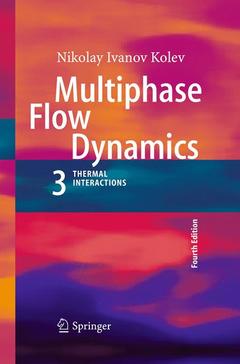 Couverture de l’ouvrage Multiphase Flow Dynamics 3