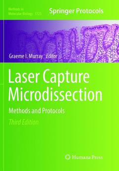 Couverture de l’ouvrage Laser Capture Microdissection
