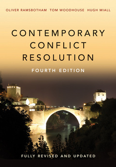 Couverture de l’ouvrage Contemporary Conflict Resolution