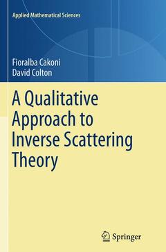 Couverture de l’ouvrage A Qualitative Approach to Inverse Scattering Theory
