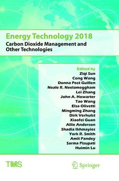 Cover of the book Energy Technology 2018