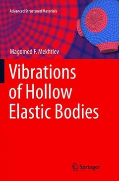 Couverture de l’ouvrage Vibrations of Hollow Elastic Bodies