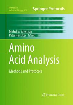 Cover of the book Amino Acid Analysis