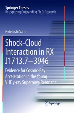 Cover of the book Shock-Cloud Interaction in RX J1713.7−3946