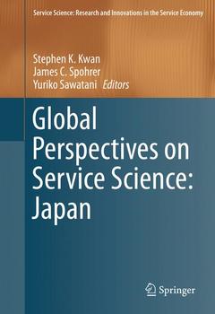 Cover of the book Global Perspectives on Service Science: Japan