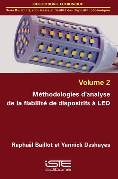 Couverture de l’ouvrage Méthodologies d'analyse de la fiabilité de dispositifs à LED Volume 2