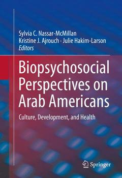 Couverture de l’ouvrage Biopsychosocial Perspectives on Arab Americans