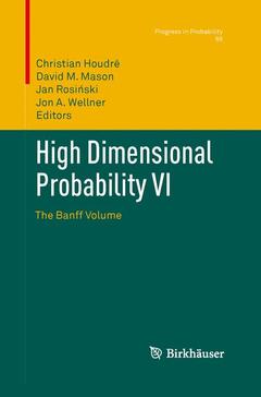 Couverture de l’ouvrage High Dimensional Probability VI