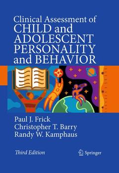 Couverture de l’ouvrage Clinical Assessment of Child and Adolescent Personality and Behavior