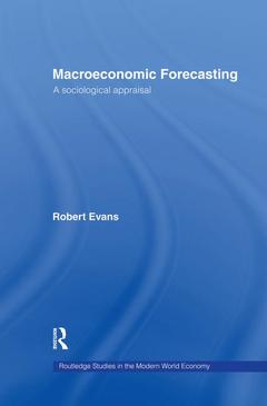 Couverture de l’ouvrage Macroeconomic Forecasting
