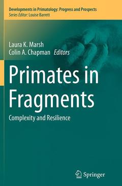 Couverture de l’ouvrage Primates in Fragments