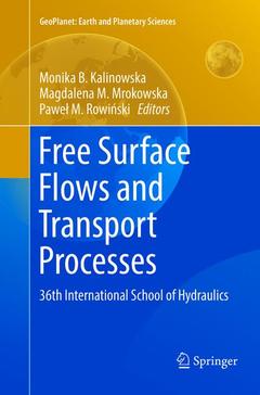 Couverture de l’ouvrage Free Surface Flows and Transport Processes
