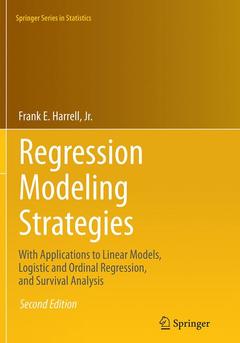 Couverture de l’ouvrage Regression Modeling Strategies