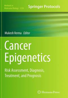 Couverture de l’ouvrage Cancer Epigenetics