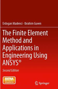 Cover of the book The Finite Element Method and Applications in Engineering Using ANSYS®