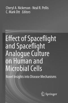 Couverture de l’ouvrage Effect of Spaceflight and Spaceflight Analogue Culture on Human and Microbial Cells