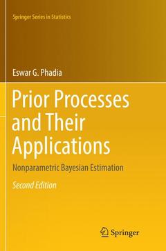 Couverture de l’ouvrage Prior Processes and Their Applications