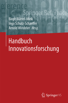 Cover of the book Handbuch Innovationsforschung