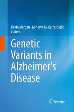 Couverture de l’ouvrage Genetic Variants in Alzheimer's Disease