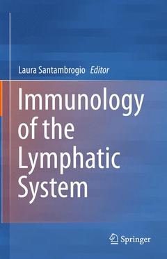 Couverture de l’ouvrage Immunology of the Lymphatic System