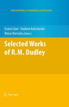 Couverture de l’ouvrage Selected Works of R.M. Dudley