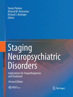 Couverture de l’ouvrage Staging Neuropsychiatric Disorders