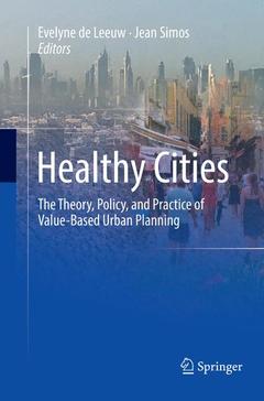 Couverture de l’ouvrage Healthy Cities