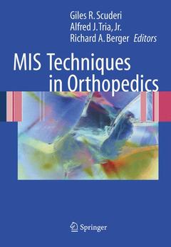 Couverture de l’ouvrage MIS Techniques in Orthopedics