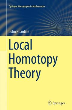 Couverture de l’ouvrage Local Homotopy Theory