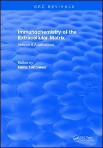 Couverture de l’ouvrage Immunochemistry Of The Extracellular Matrix