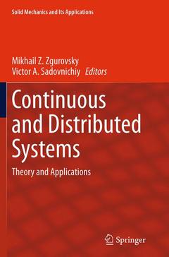 Couverture de l’ouvrage Continuous and Distributed Systems