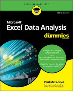 Couverture de l’ouvrage Excel Data Analysis For Dummies 