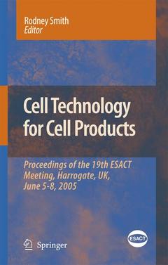 Couverture de l’ouvrage Cell Technology for Cell Products