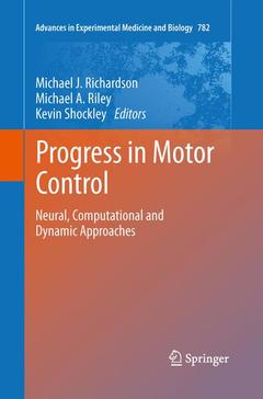 Couverture de l’ouvrage Progress in Motor Control