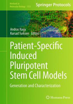 Couverture de l’ouvrage Patient-Specific Induced Pluripotent Stem Cell Models