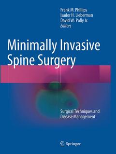 Cover of the book Minimally Invasive Spine Surgery