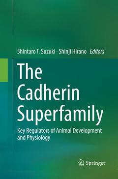 Couverture de l’ouvrage The Cadherin Superfamily