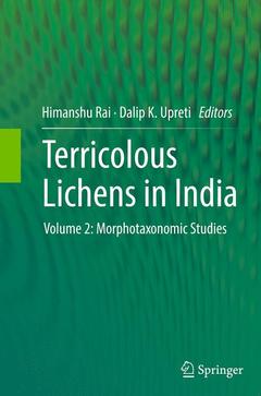 Couverture de l’ouvrage Terricolous Lichens in India
