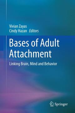 Couverture de l’ouvrage Bases of Adult Attachment