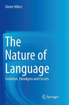 Couverture de l’ouvrage The Nature of Language