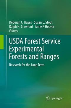 Couverture de l’ouvrage USDA Forest Service Experimental Forests and Ranges